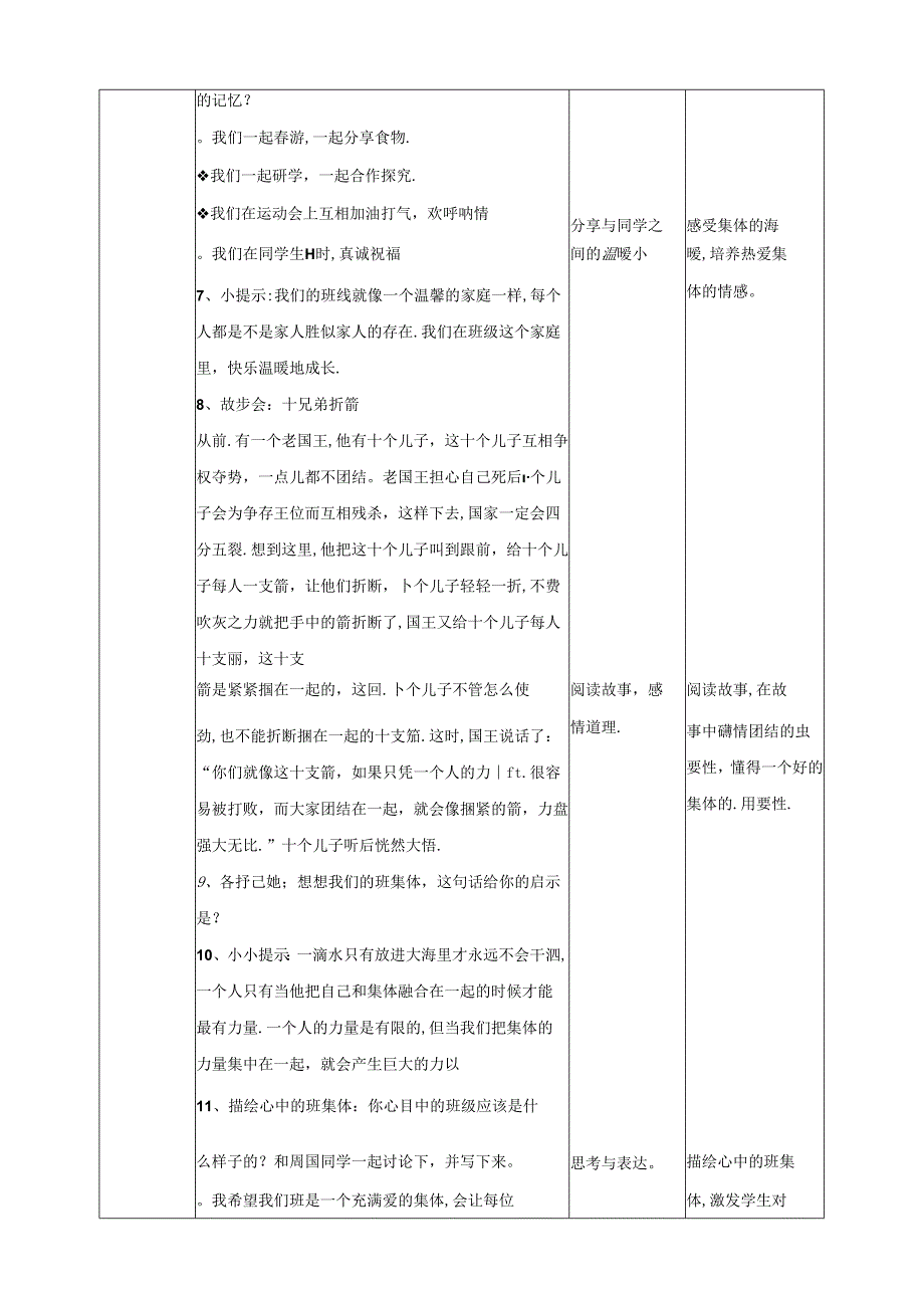 16《我的班级我的家》教学设计 心理健康五年级下册教科版.docx_第2页