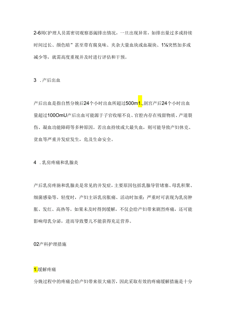 产科常用护理诊断及护理措施2024.docx_第2页