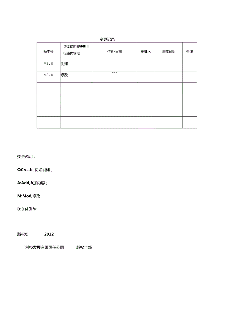 ITSS模版-3.组织级运维服务目录.docx_第2页