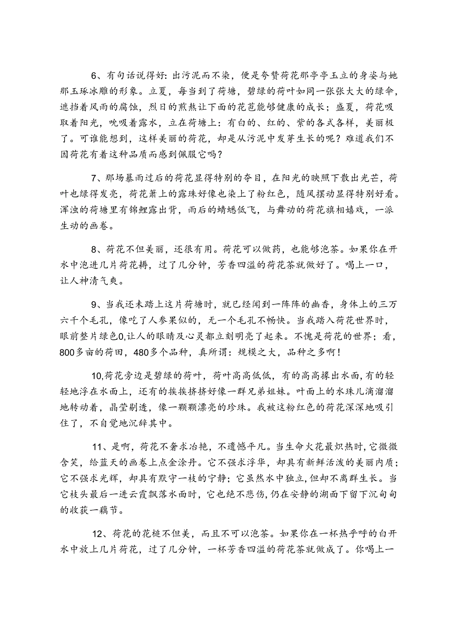 荷花手抄报 关于荷花手抄报的设计资料.docx_第2页