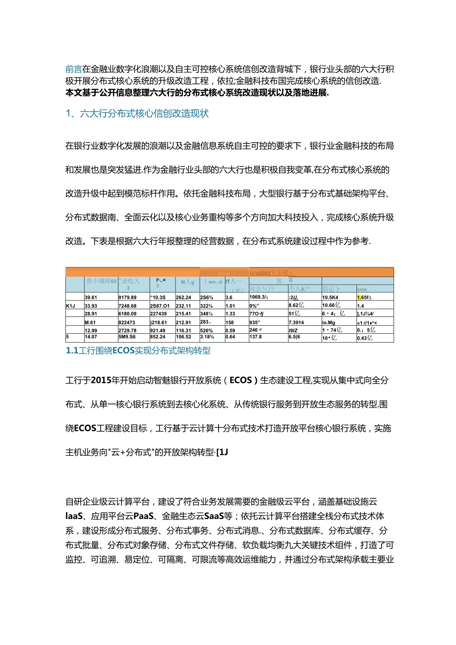 六大银行核心系统信创改造现状研究.docx_第1页