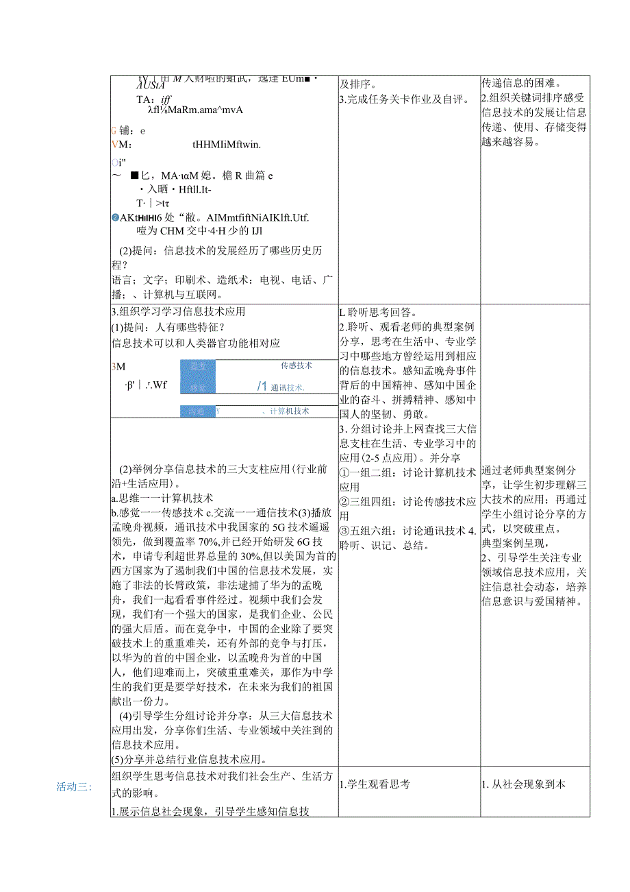 1-1-1《信息技术的发展与应用》1（教案）高教版信息技术基础模块上册.docx_第3页