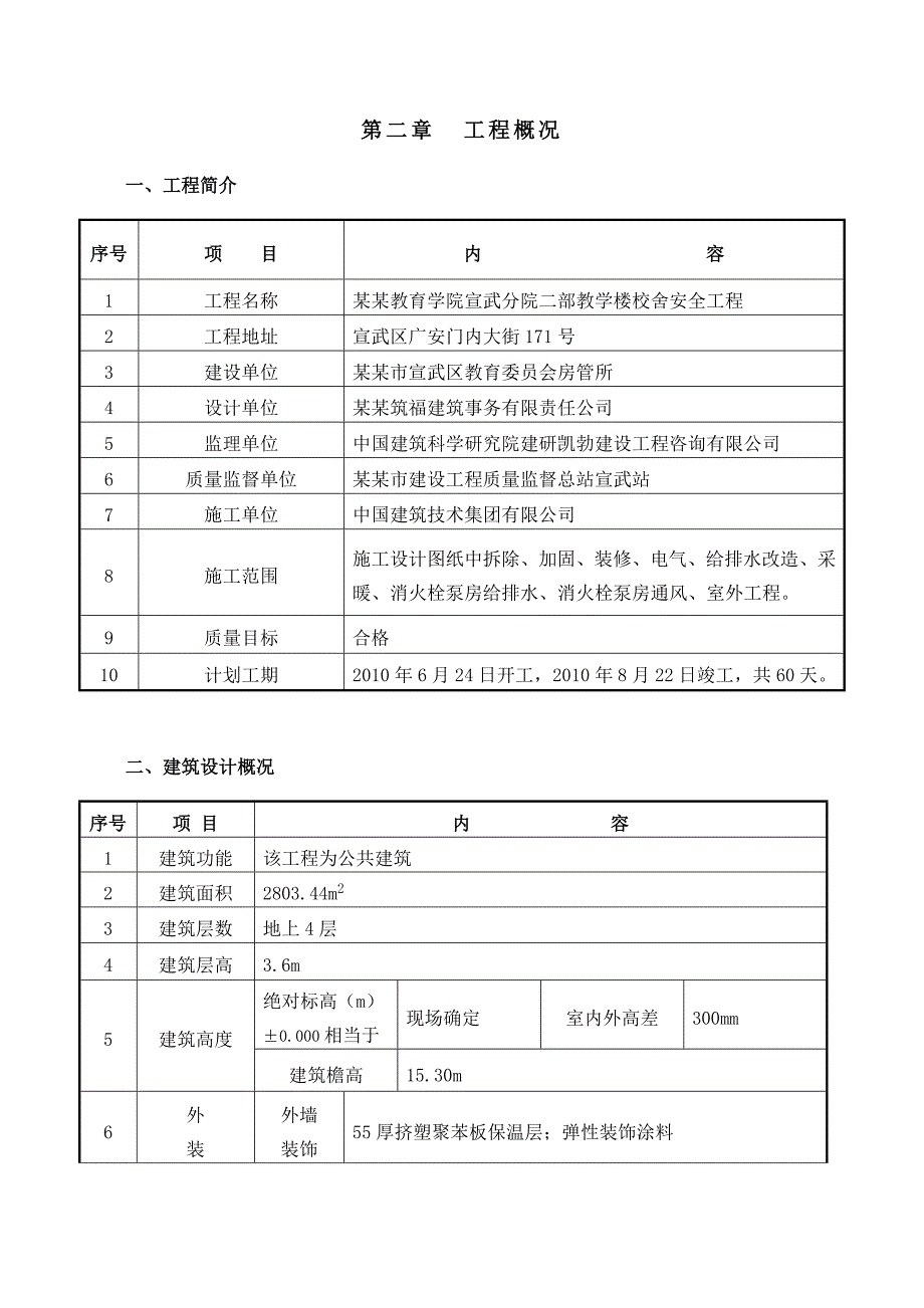 北京教育学院宣武分院二部教学楼校舍安全工程施工组织设计.doc_第3页