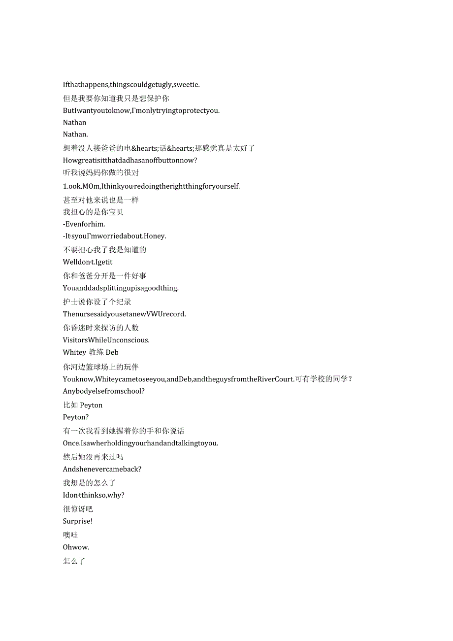 OneTreeHill《篮球兄弟（2003）》第一季第十五集完整中英文对照剧本.docx_第3页