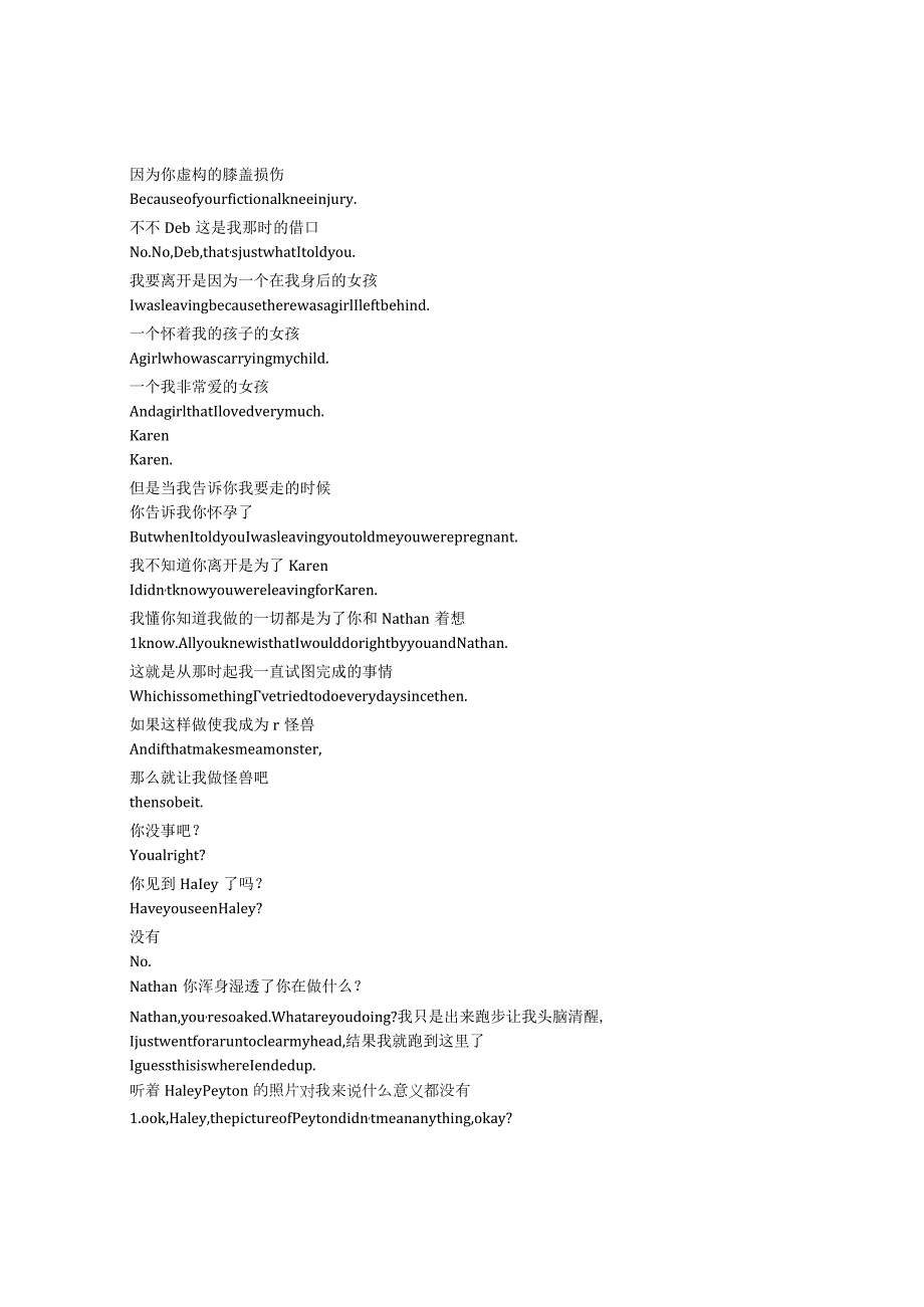 OneTreeHill《篮球兄弟（2003）》第一季第二十二集完整中英文对照剧本.docx_第3页