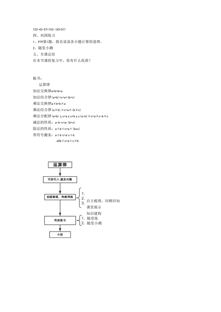 总复习运算律教学设计.docx_第2页