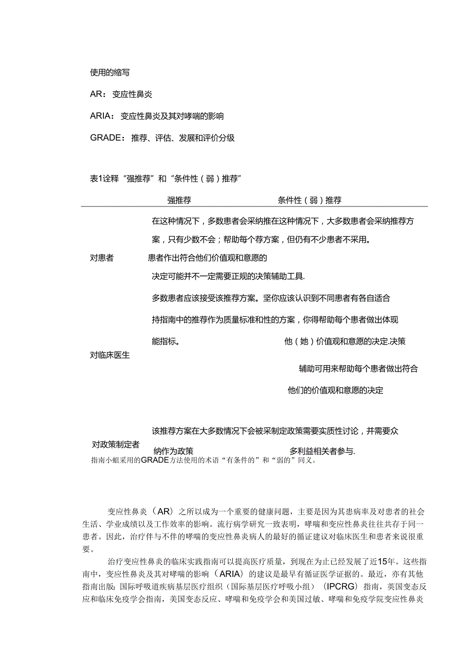 “变应性鼻炎及其对哮喘的影响(ARIA)”指南：2010修订版总结.docx_第2页