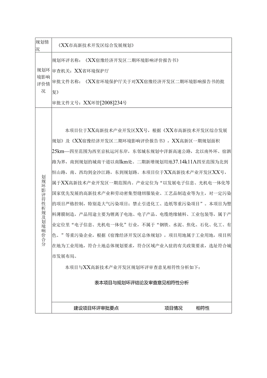 年产6500吨单向拉伸聚乙烯膜项目环境影响报告书.docx_第2页