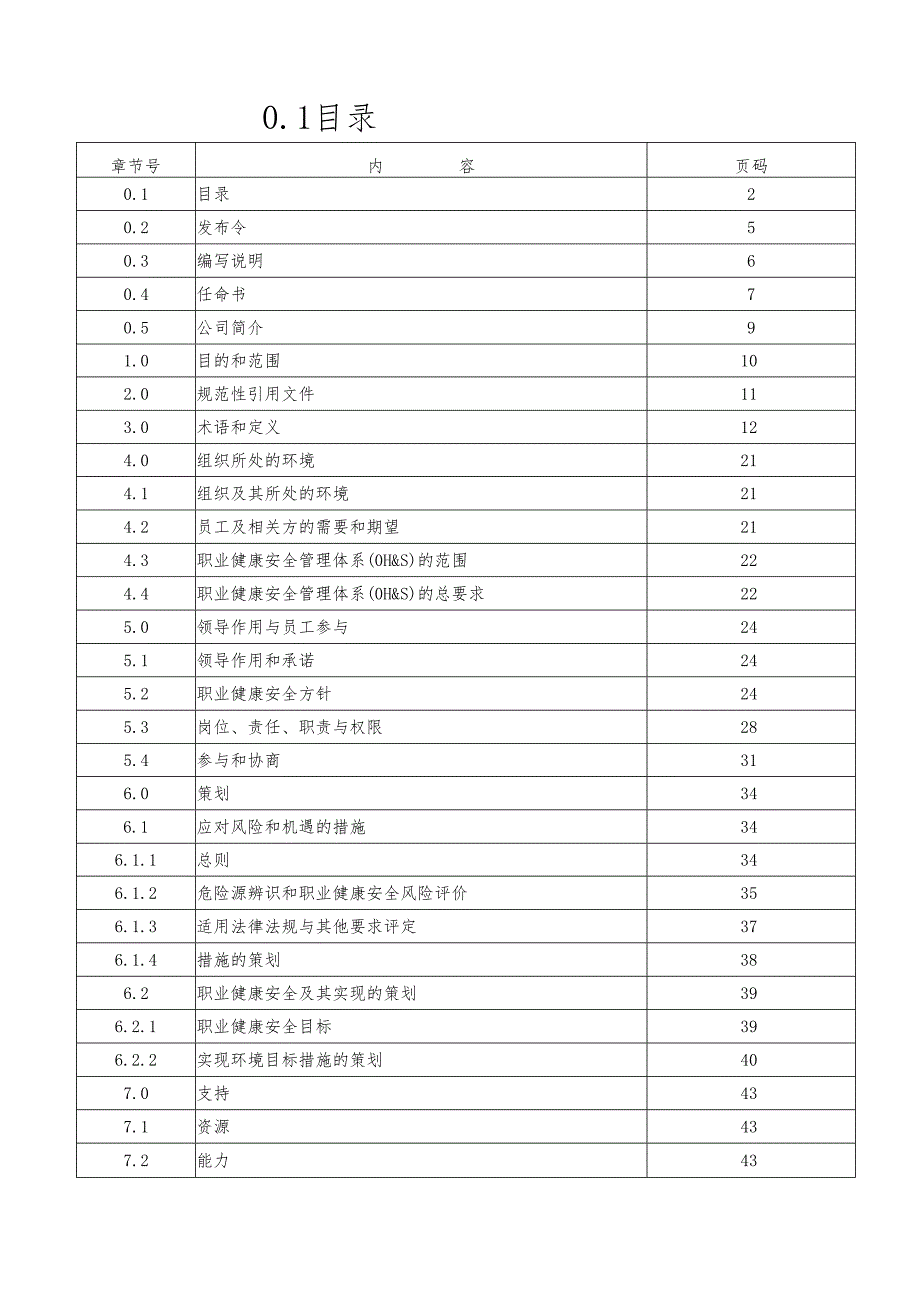 ISO45001：企业职业健康安全管理体系管理手册范本.docx_第2页