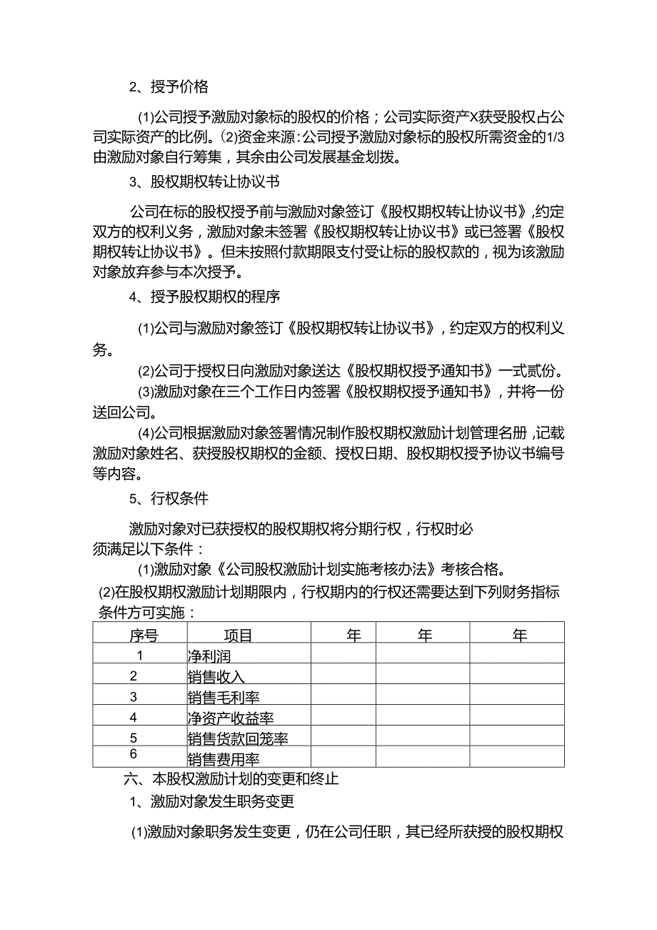 股权激励协议书模板5套.docx_第3页