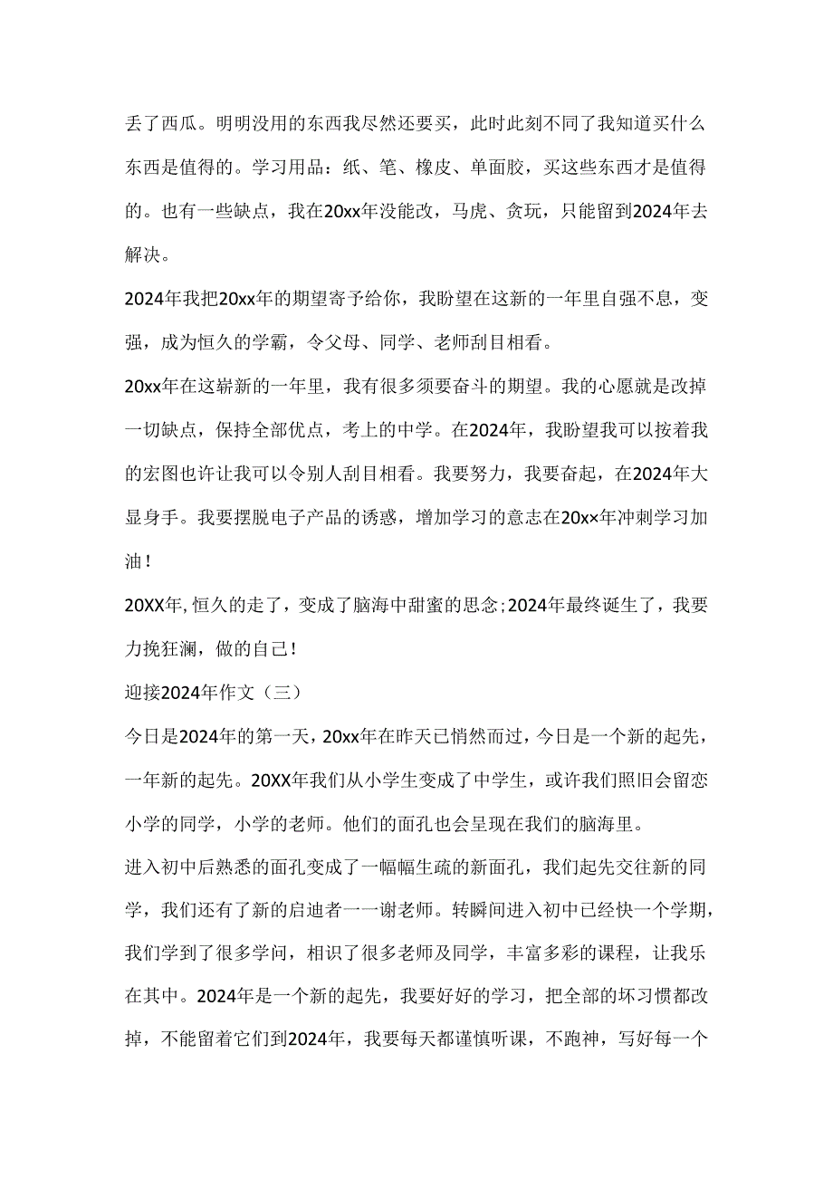 迎接2024年作文500字精选6篇.docx_第3页