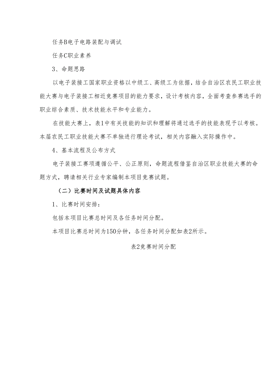 贵港市第二届“荷城杯”职业技能大赛技术规程-电子装接工.docx_第3页