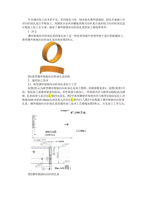 薄环壁轴向台阶深孔系的加工探讨.docx