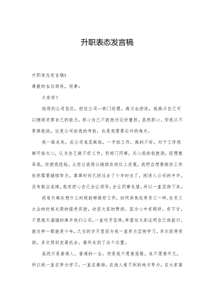 升职表态发言稿.docx