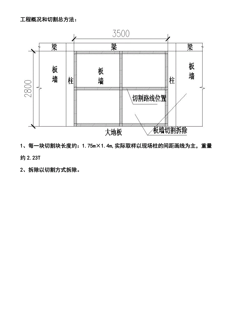 地下车切割施工方案#上海#附示意图#工程量计算.doc_第2页