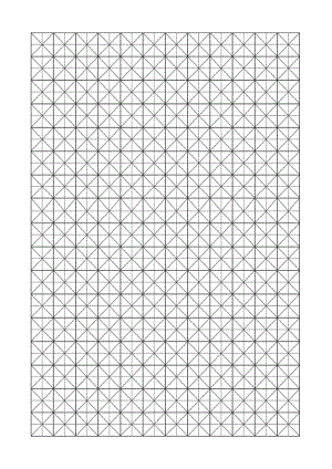 硬笔书法用正宗米字格模板-A4纸打印即用.docx