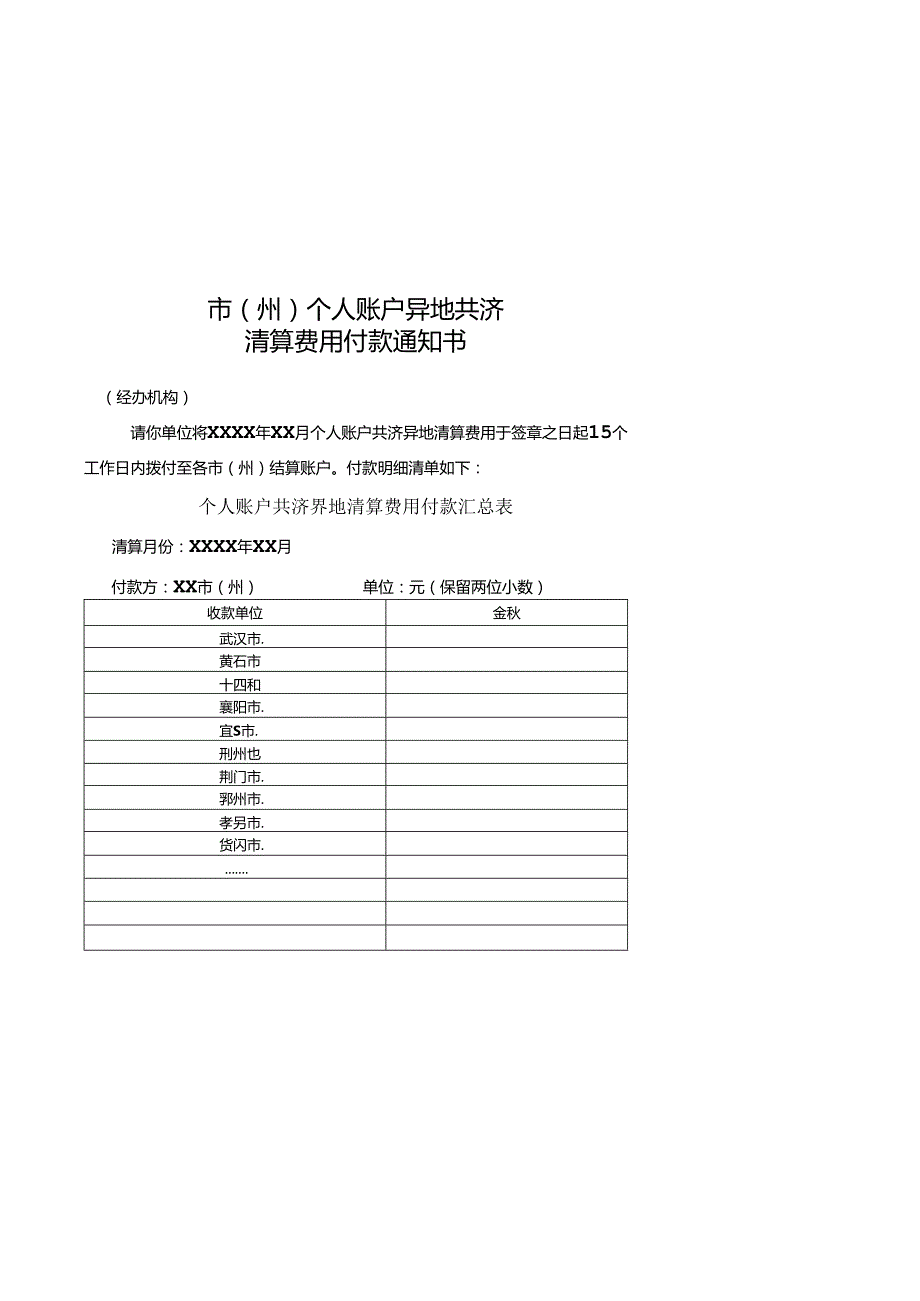 市（州）省内异地就医职工医保基金应付明细表.docx_第3页