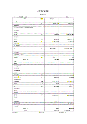 邛崃市建设投资集团有限公司2024年一季度和2023年三季度财务报表.docx