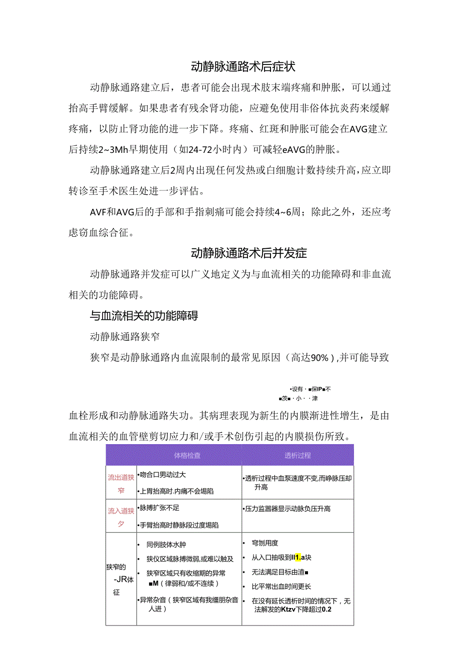 临床血管通路的评估和建立时机、术后可能出现症状、术后并发症管理等要点总结.docx_第3页