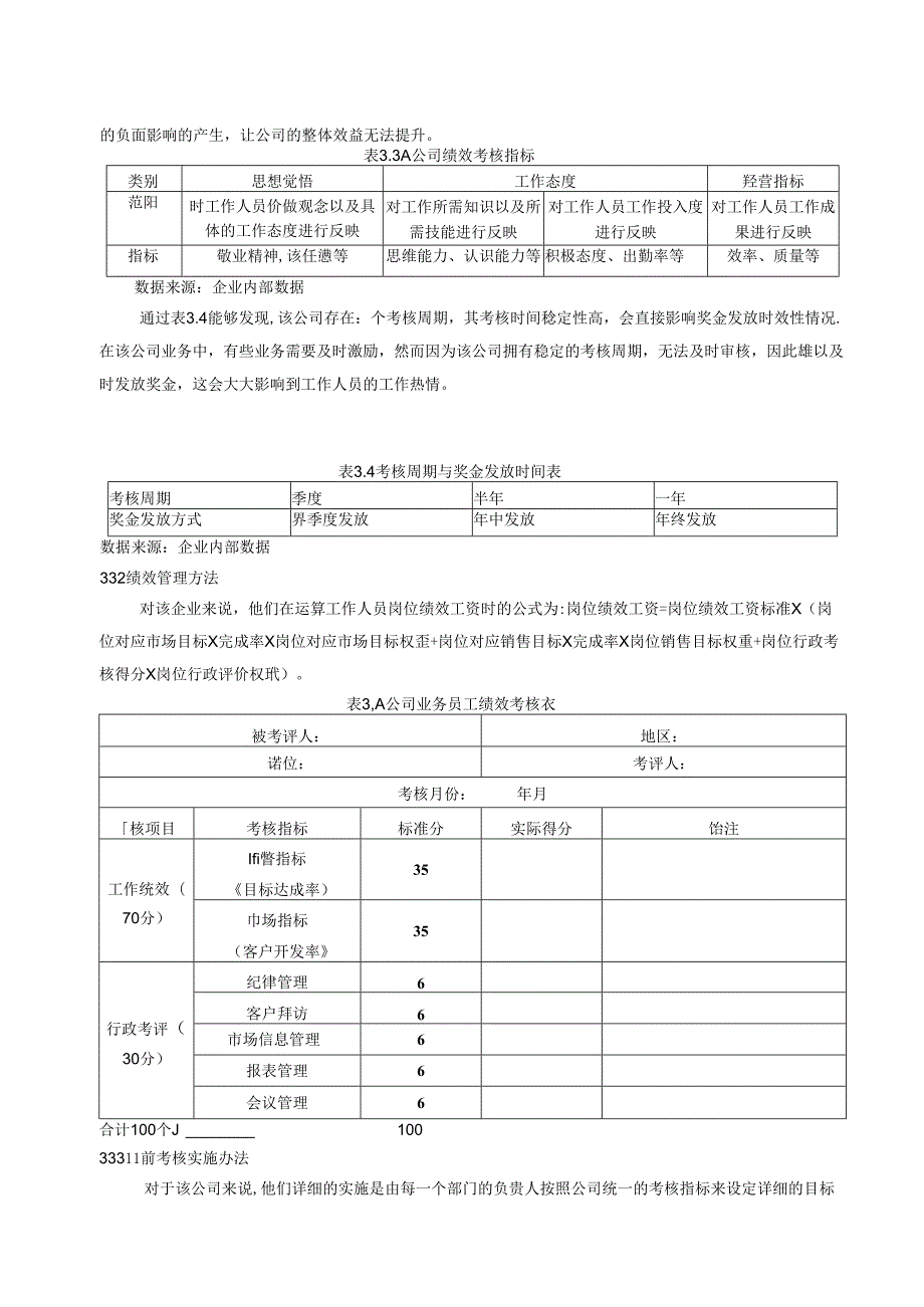 【《A农业科技公司绩效考核管理问题及优化策略》10000字（论文）】.docx_第3页