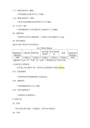 医用外科口罩产品技术要求or产品标准-符合YY 0469-医用外科口罩要求().docx