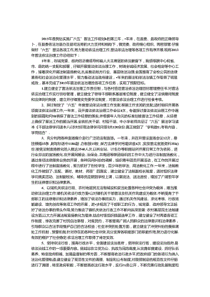 乡镇普法依法治理工作报告.docx