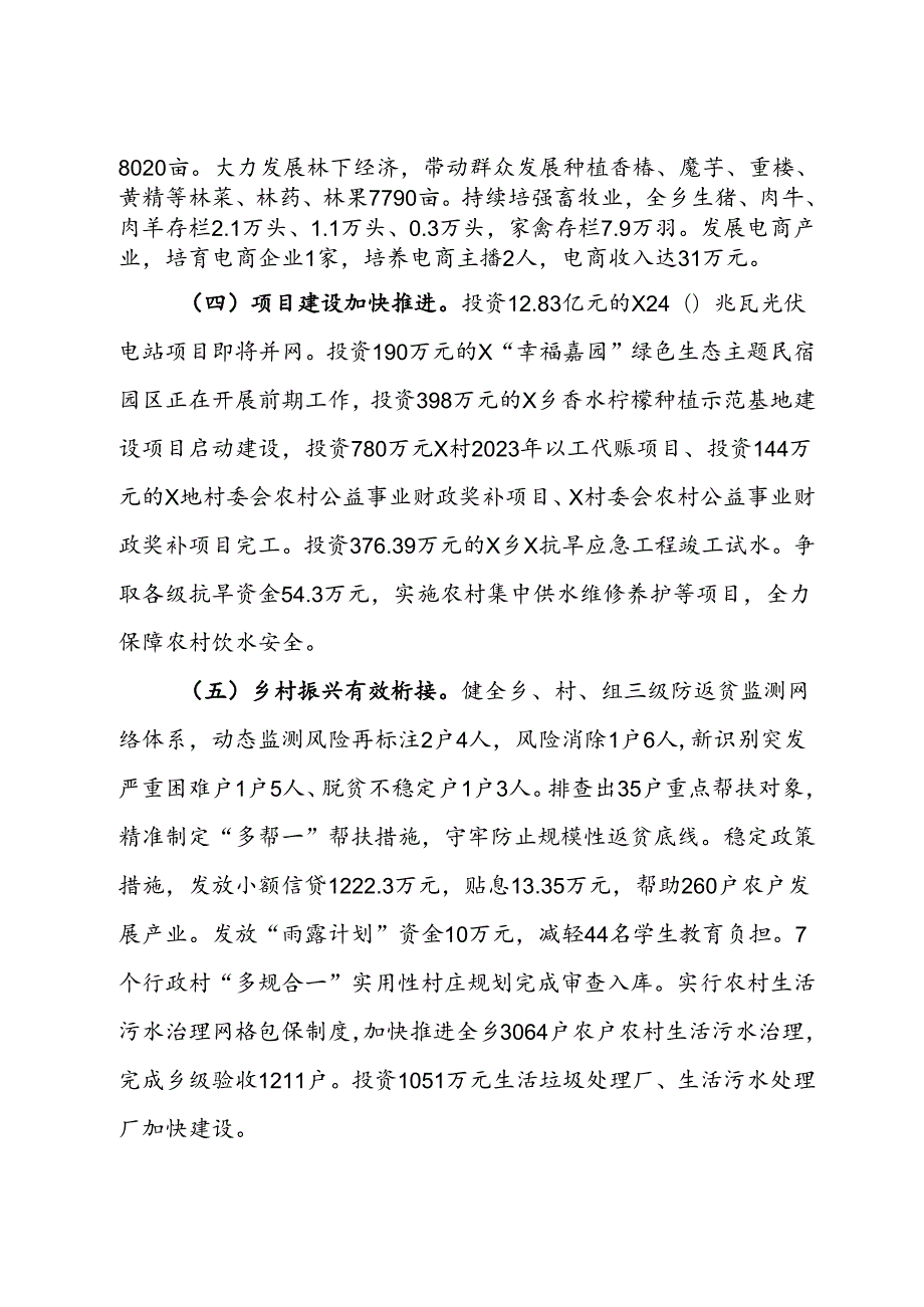 乡2024年上半年工作总结.docx_第2页