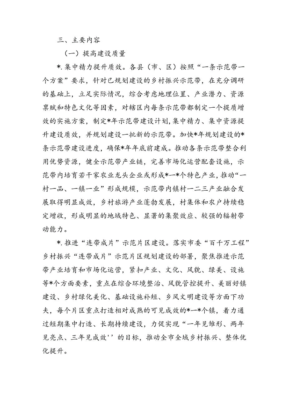 推进乡村振兴示范带提质增效工作方案.docx_第2页