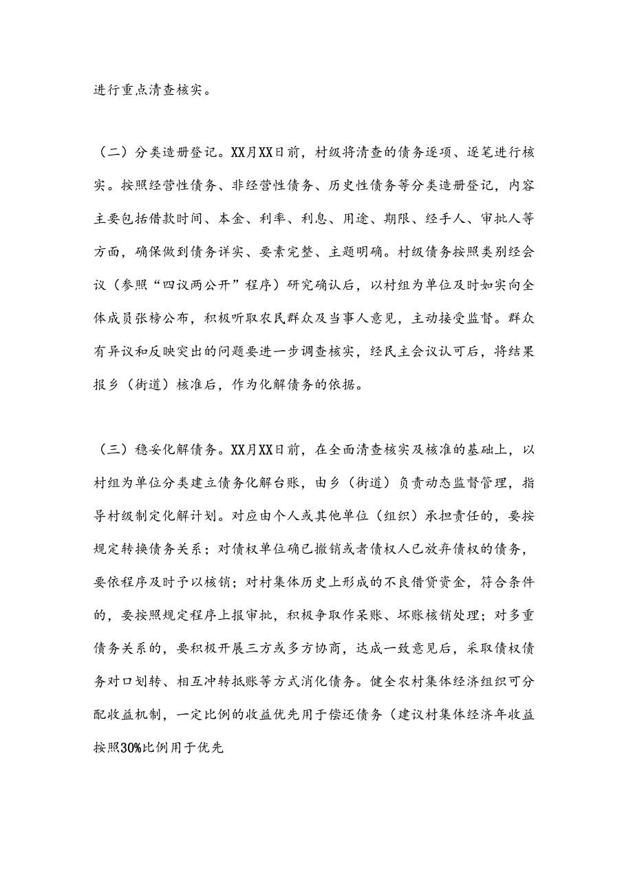 XX县村级债务化解工作方案.docx_第3页
