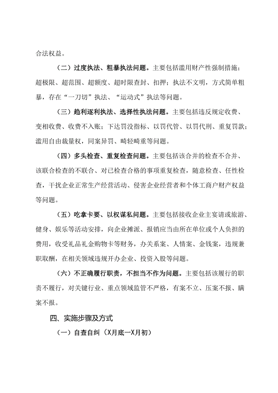 市涉企行政执法突出问题专项监督工作方案.docx_第2页