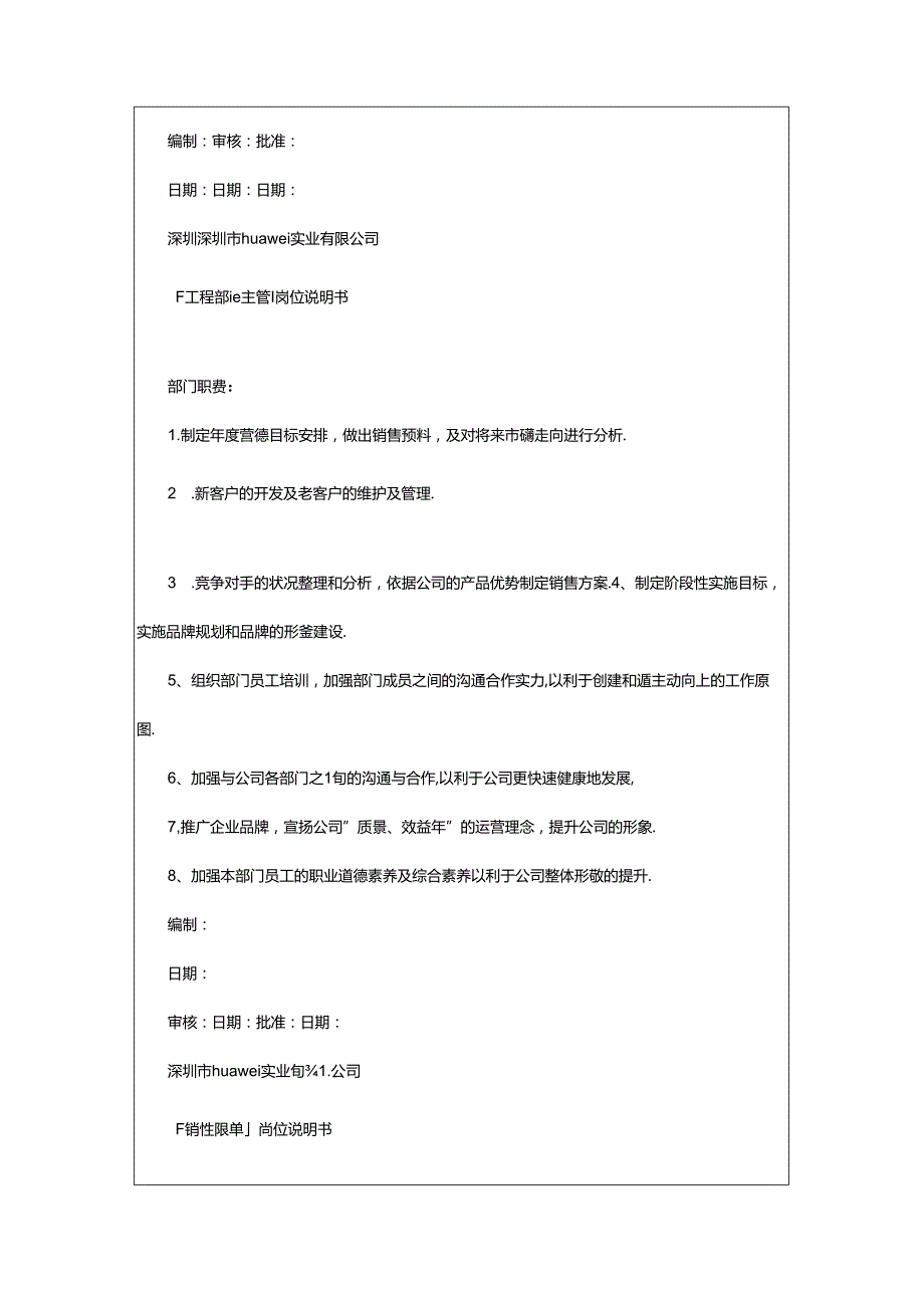 2024年华为融合经理岗位职责（共6篇）.docx_第2页