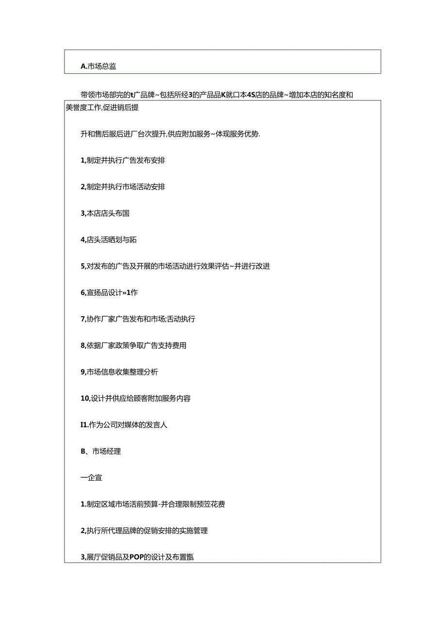 2024年4s店维修部经理岗位职责（共6篇）.docx_第3页