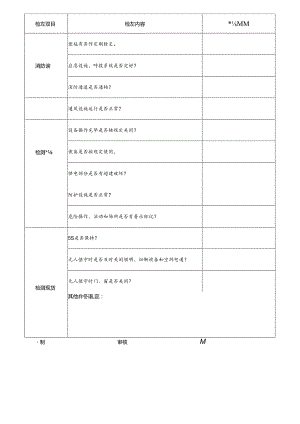 CDNL-P17-R01 安全检查记录 V1.0.docx