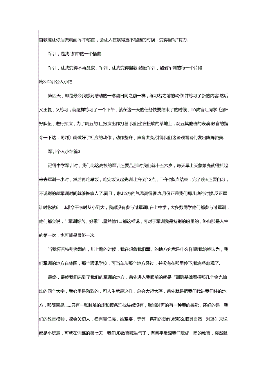 2024年600字军训个人小结（共15篇）.docx_第2页