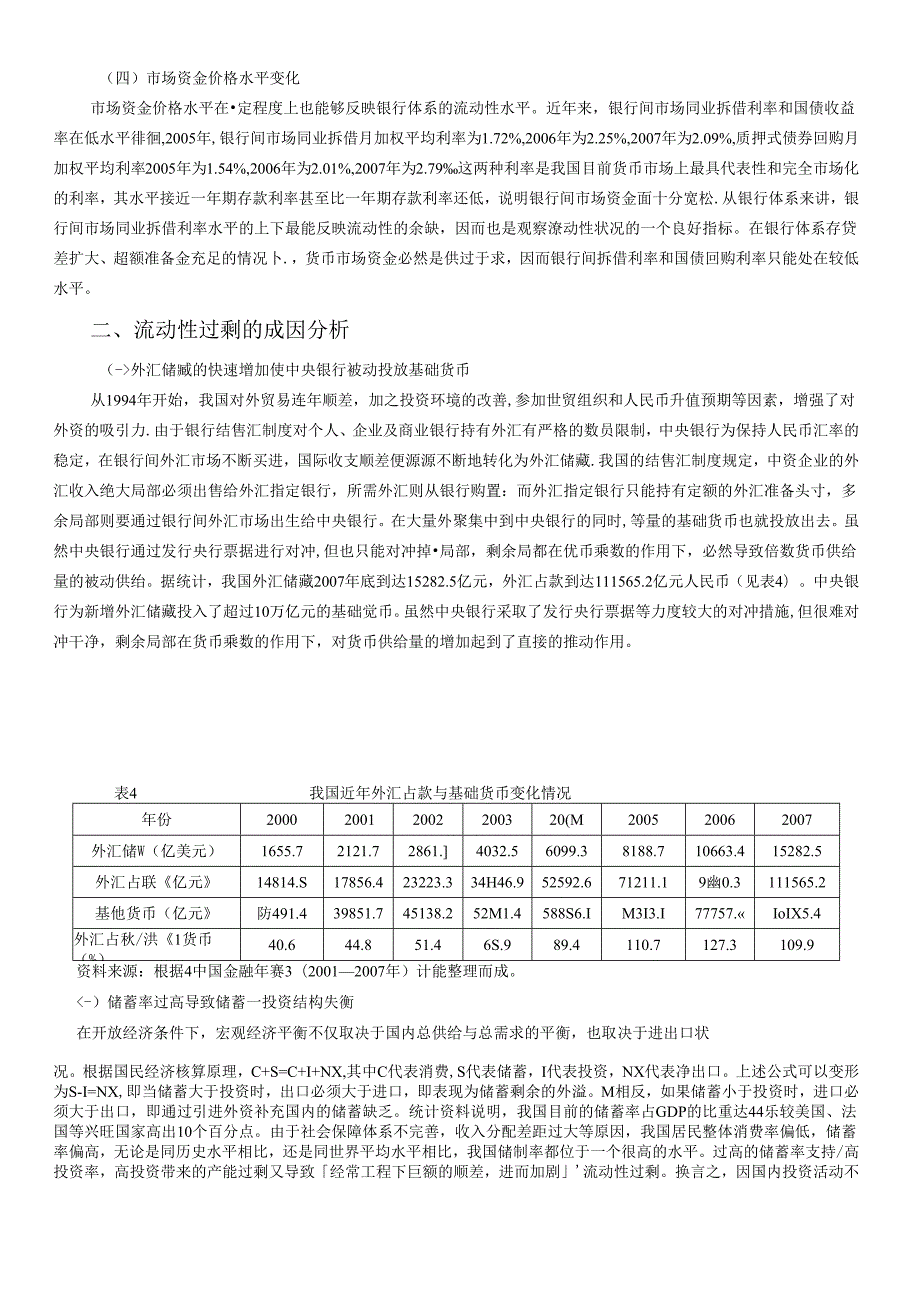 (《科学经济社会》已用)流动性过剩的成因及对宏观经济的影响.docx_第1页