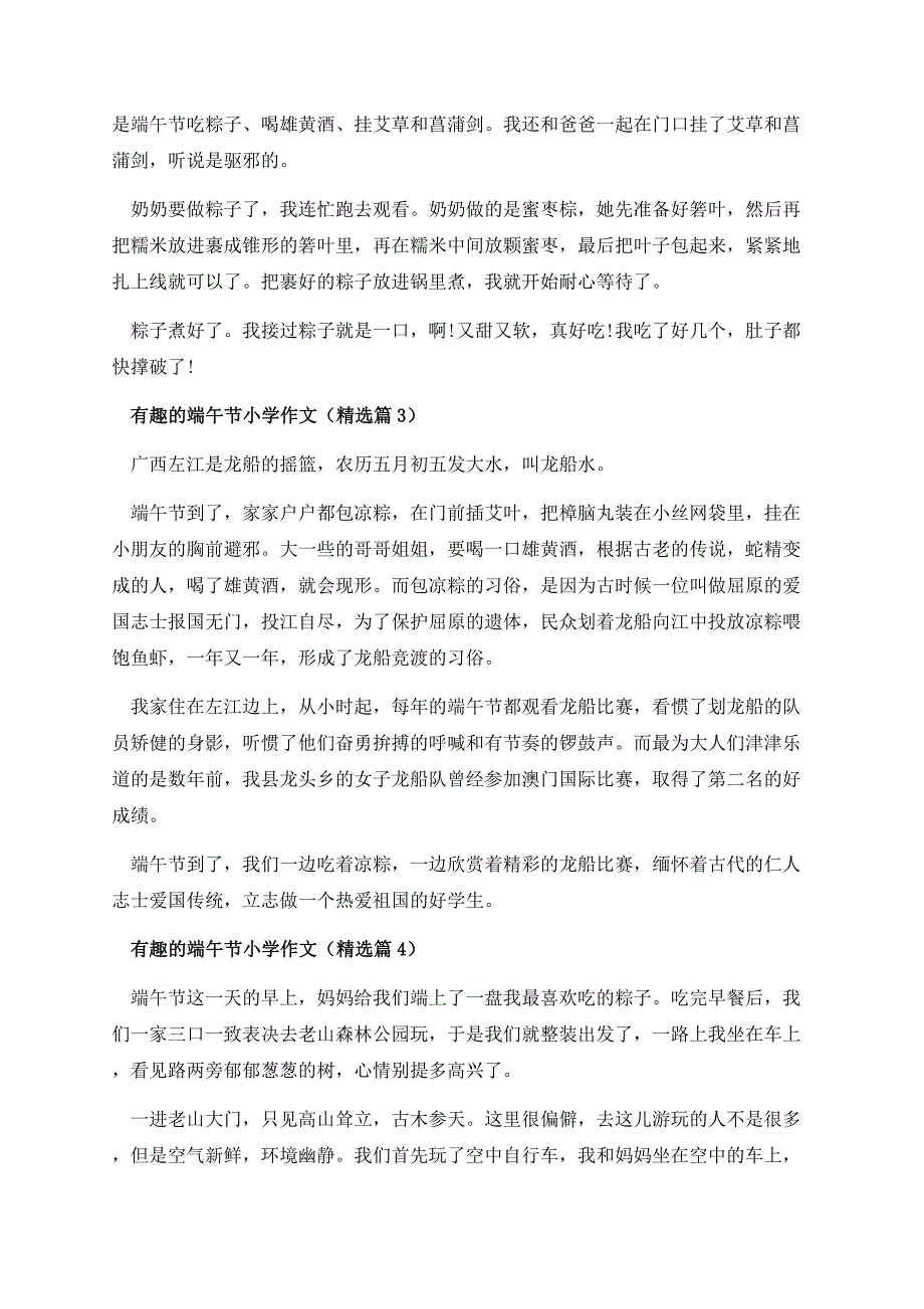 有趣的端午节小学作文10篇.docx_第3页