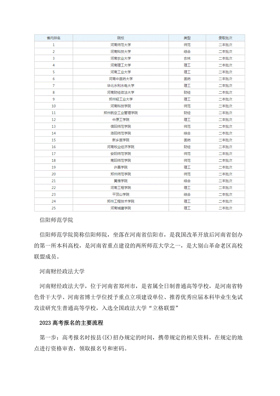 2023河南二本大学排名公布.docx_第2页