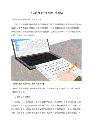 有关环境卫生整治的工作总结.docx