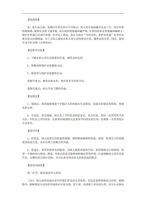 大班社会《宝贵的水》PPT课件教案参考教案.docx