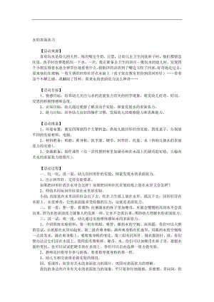 大班科学《水的表面张力》PPT课件教案参考教案.docx