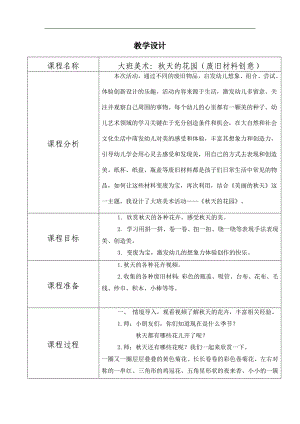 大班美术《天的花园》PPT课件教案大班美术《天的花园》教学设计.doc