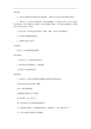 中班健康《要遵守交通规则》PPT课件教案参考教案.docx