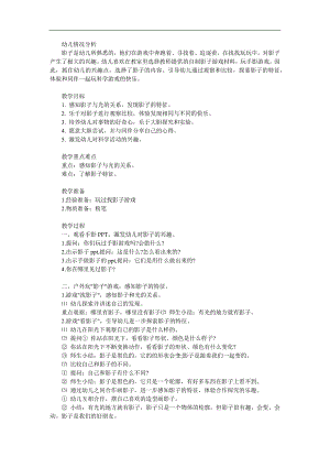 中班科学《有趣的影子》PPT课件教案参考教案.docx