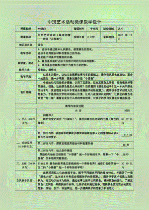 小班艺术《吹画小怪兽》PPT课件教案微教案.doc