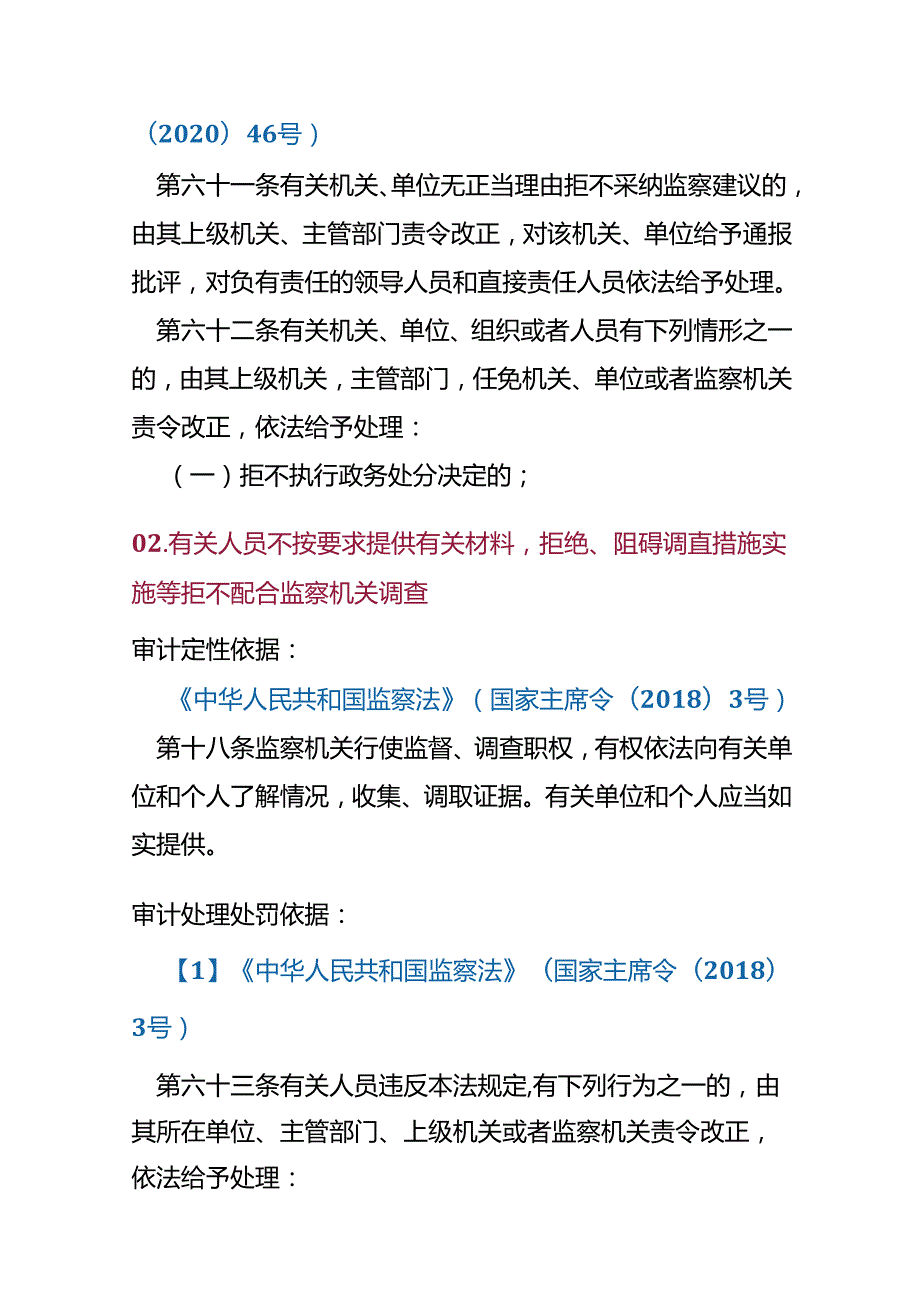 违反监察、巡视、督查法规行为定性与处理处罚依据.docx_第2页