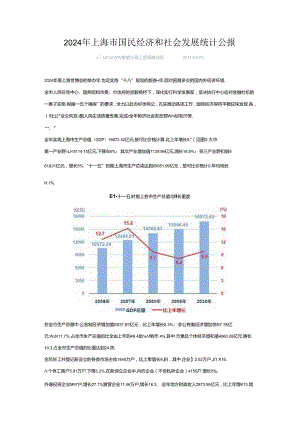 2024年上海市国民经济和社会发展统计公报.docx