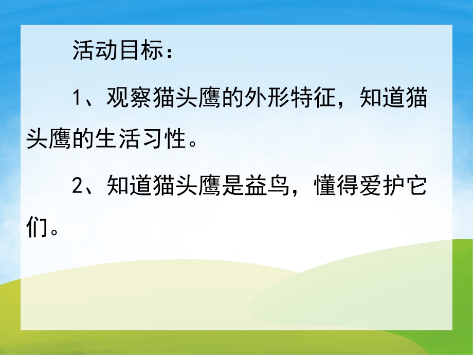 中班科学《捕鼠能手-猫头鹰》PPT课件教案PPT课件.pptx_第2页