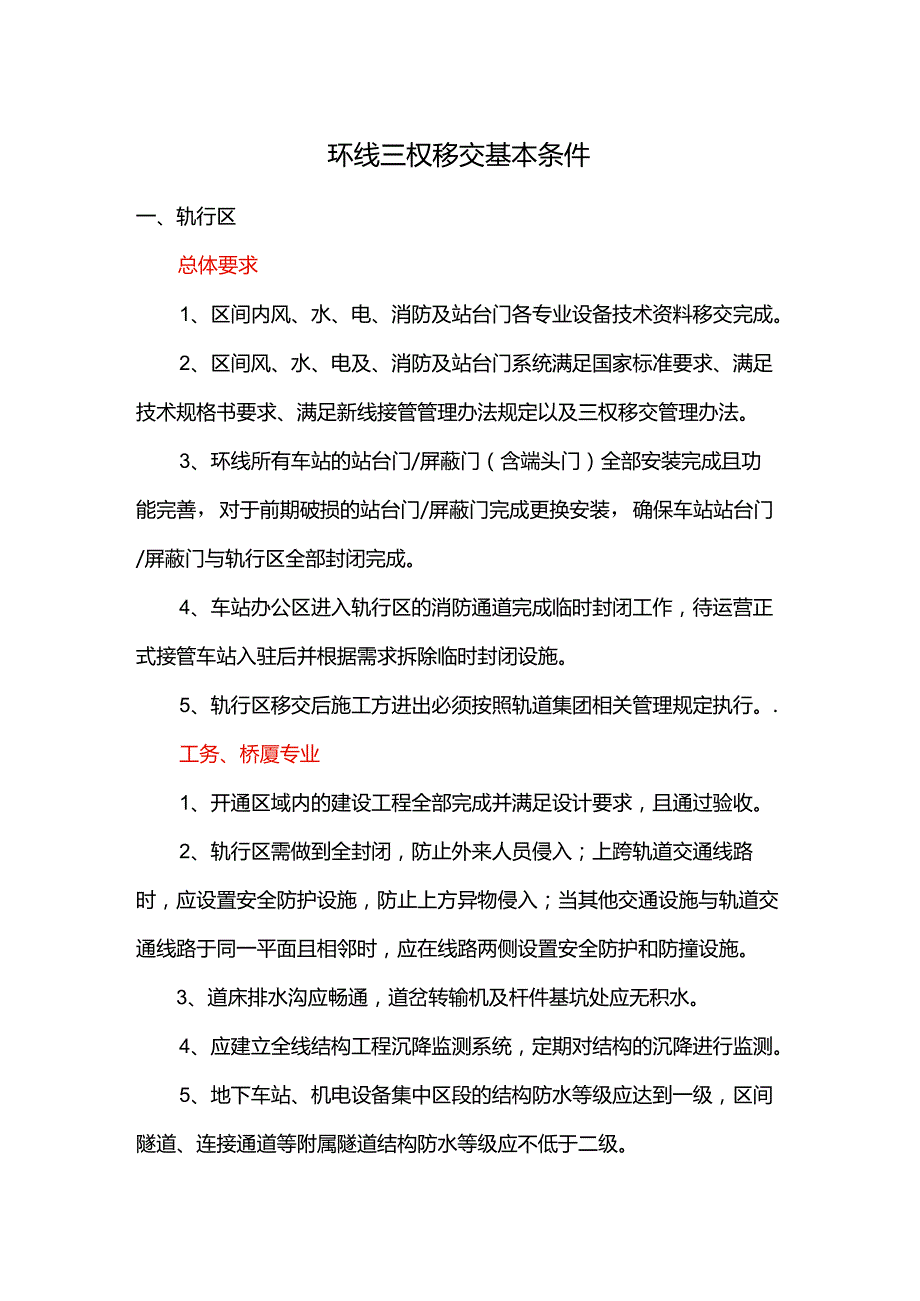 附件2：环线三权移交基本条件梳理清单.docx_第1页