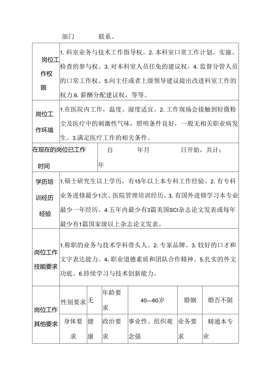 医院神经内科主任医师岗位说明书.docx_第3页