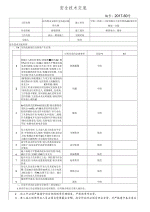 17-60（田市跨诸永安溪高速公路特大桥、颜文）桥梁承台墩身施工安全技术交底.docx